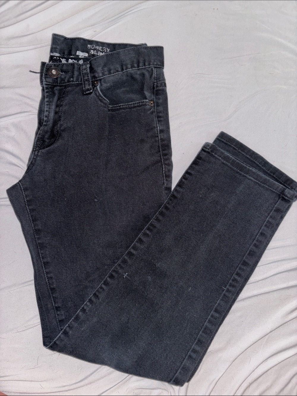 aeropostale jeans with some distress size 30x30 distressed / washed black